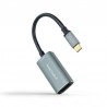 Cable Conversor USB Tipo-C Macho a Displayport Hembra 15cm