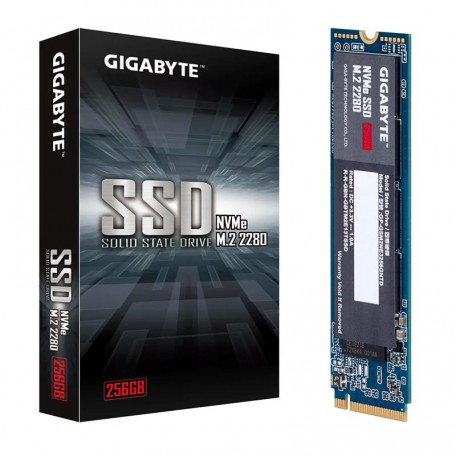 Gigabyte 256GB SSD M.2 PCIe Gen 3.0 x4