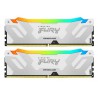 Kingston Fury Renegade RGB Blanca DDR5 6000 64GB 2x32 CL32