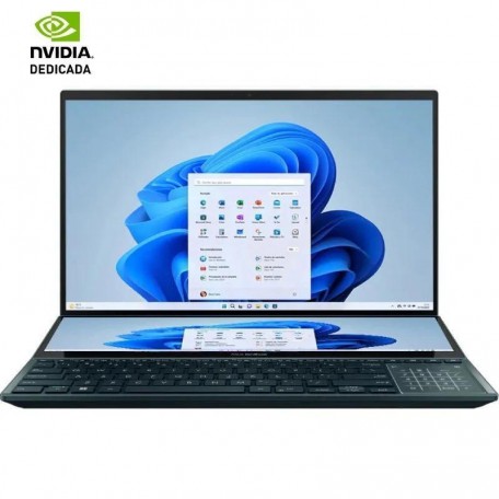 Asus ZenBook Pro Duo 15 OLED UX582ZM-H2030W i7 12700H/32GB/1TB SSD/RTX 3060/W11/15,6&quot; Táctil