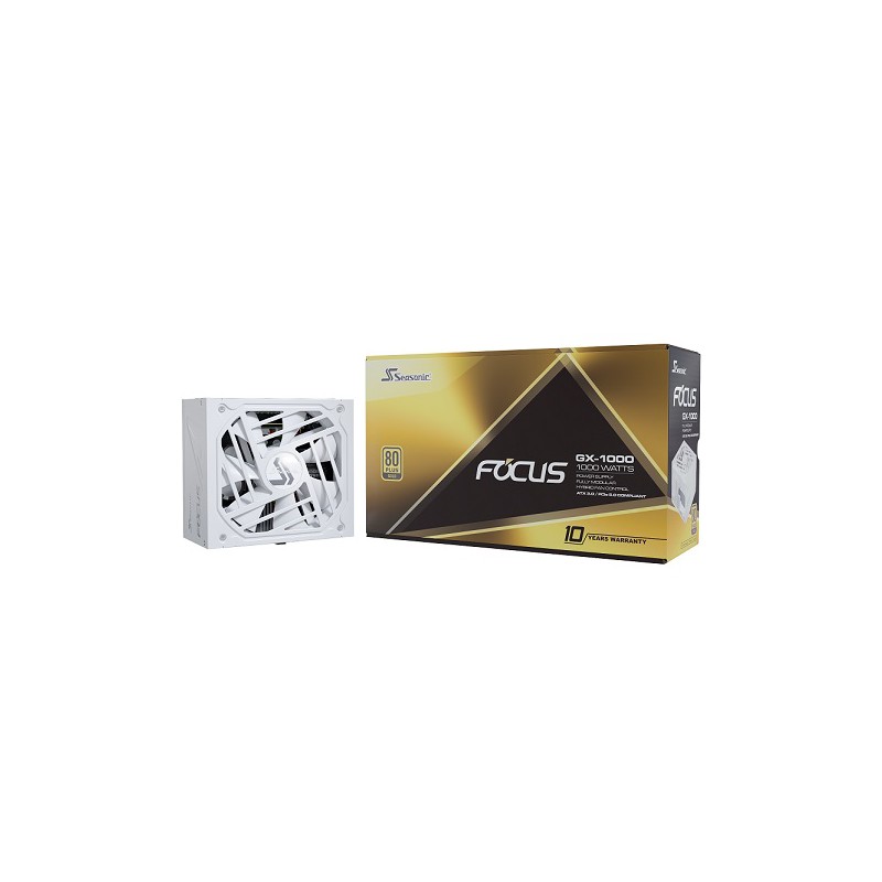 Seasonic Focus GX-1000 ATX 3.0 White - Gold - Alimentation PC