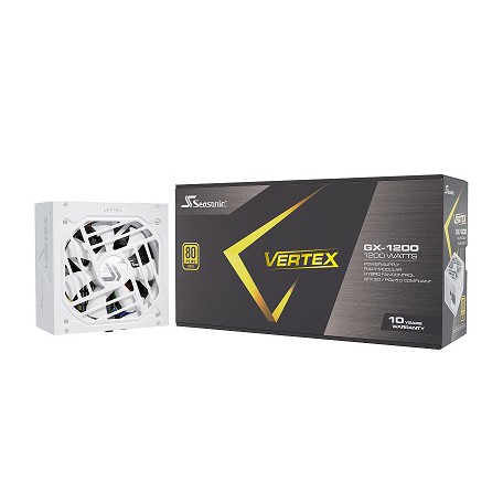 Seasonic Vertex GX 1200W 80 Plus Gold Modular Blanco