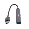 Iggual Hub 3 Puertos USB 2.0 + USB 3.0