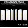 Corsair Dominator Titanium Blanca RGB DDR5 7000 32GB