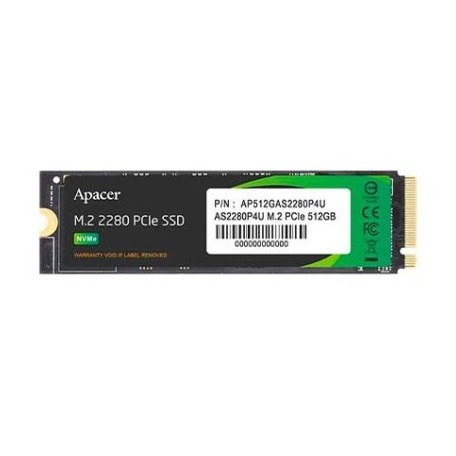 Apacer AS2280P4U 512GB SSD M.2 NVMe PCIe Gen3 x4