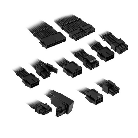 Kolink Core Pro Cable Extension Kit 12V-2x6 Tipo 2 Negro