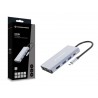 Conceptronic DONN20G Adaptador USB-C a HDMI/VGA/USB-C PD/USB 3.0/SD/TF/GbE/AUX