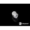 Bitspower Racord rotativo 45º Deluxe White IGI/5