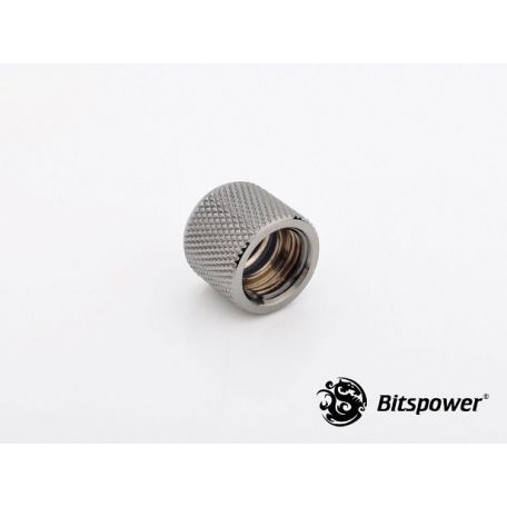 Bitspower Racord adaptador multifunción Negro brillante C69