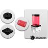 Bitspower Kit de mejora DDC TOP 80 ICE Red body & Black POM Version