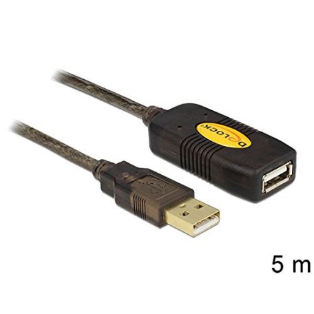 Delock Extension Cable Activo USB 2.0 5m