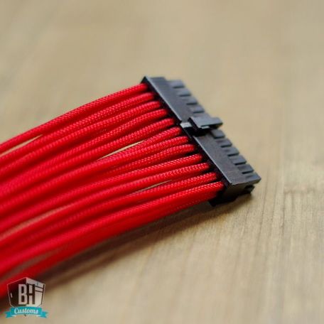 BHCustoms Kit Cableado Dual GPU Rojo
