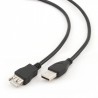 Cable Extensor USB H - USB M Tipo-A 2.0 1,8m