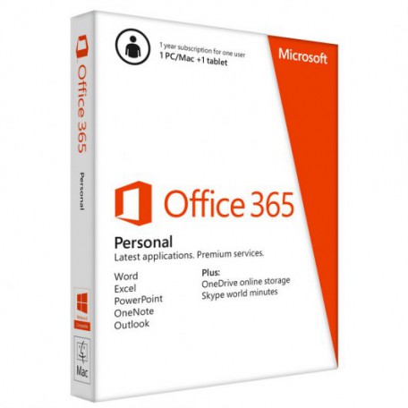 Microsoft Office 365 Personal 1 Licencia 1 Año 2013