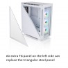 Thermaltake Divider 500 TG Snow ARGB ATX Blanco
