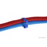 Alphacool Eiskamm Alu X4 - Cable Comb Aluminio de 4mm Azul - 4Uds