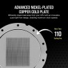 Corsair Hydro X Series XC7 RGB PRO CPU (1700/1200/AM5/AM4) Blanco
