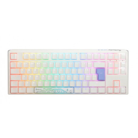 Ducky ONE 3 TKL Classic Pure White MX Silent Red RGB