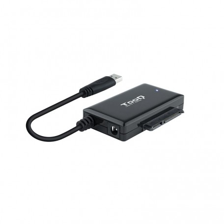 Tooq Adaptador USB a SATA para Discos Duros con Alimentador TQHDA-01A
