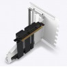 NZXT Kit De Soporte de GPU Vertical Blanco PCI-E 4.0